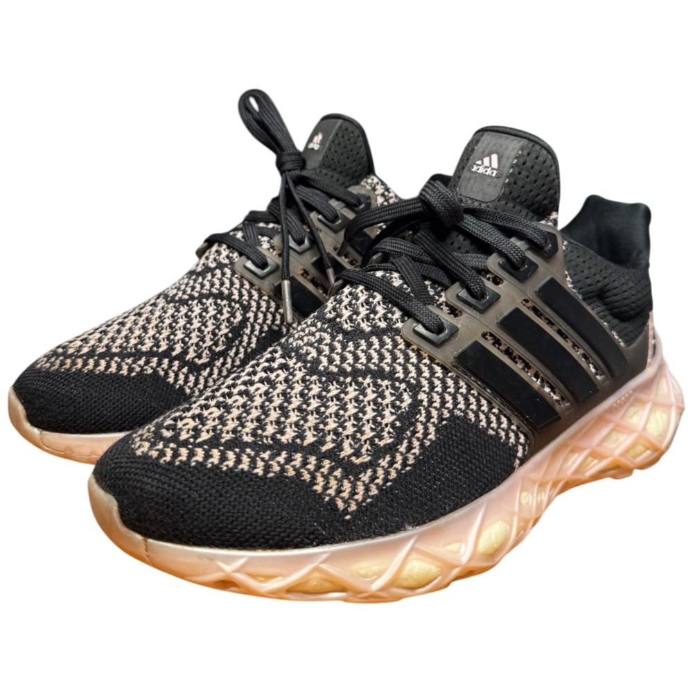 ADIDAS Ultraboost Web DNA Women's 5.5 Sneakers Core Black Clear Pink Shoes